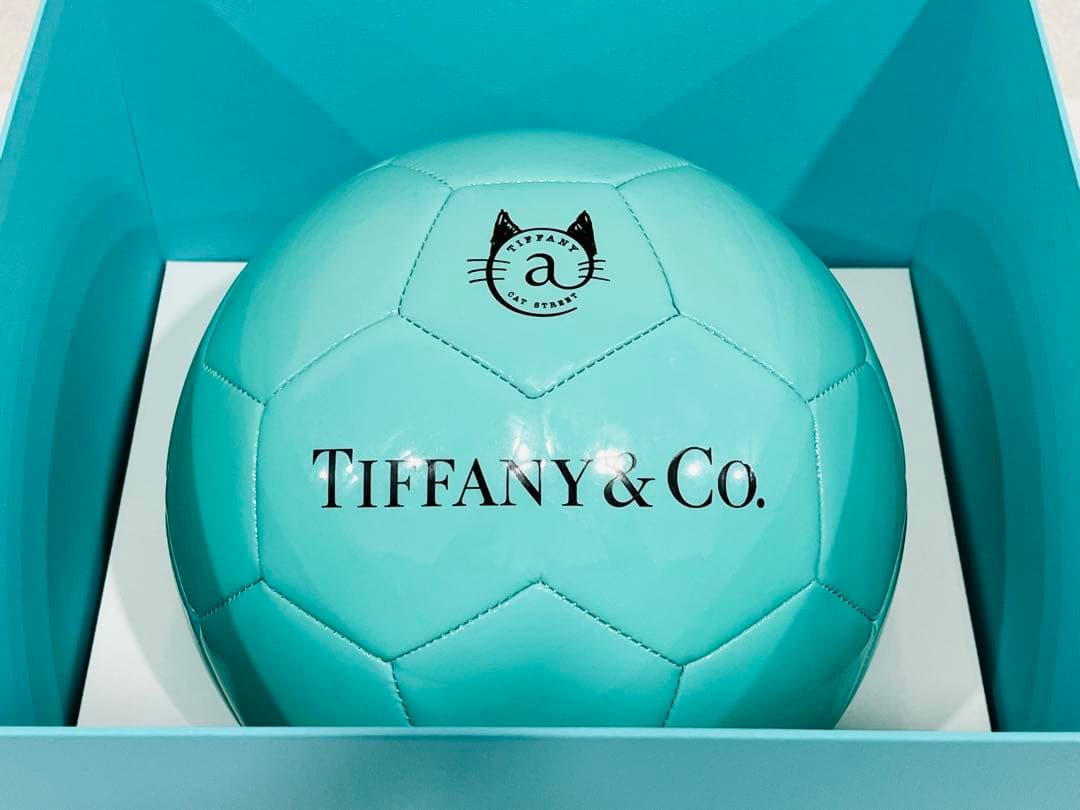 c728 ティファニー　スポルディング　SPALDING サッカーボール　5号