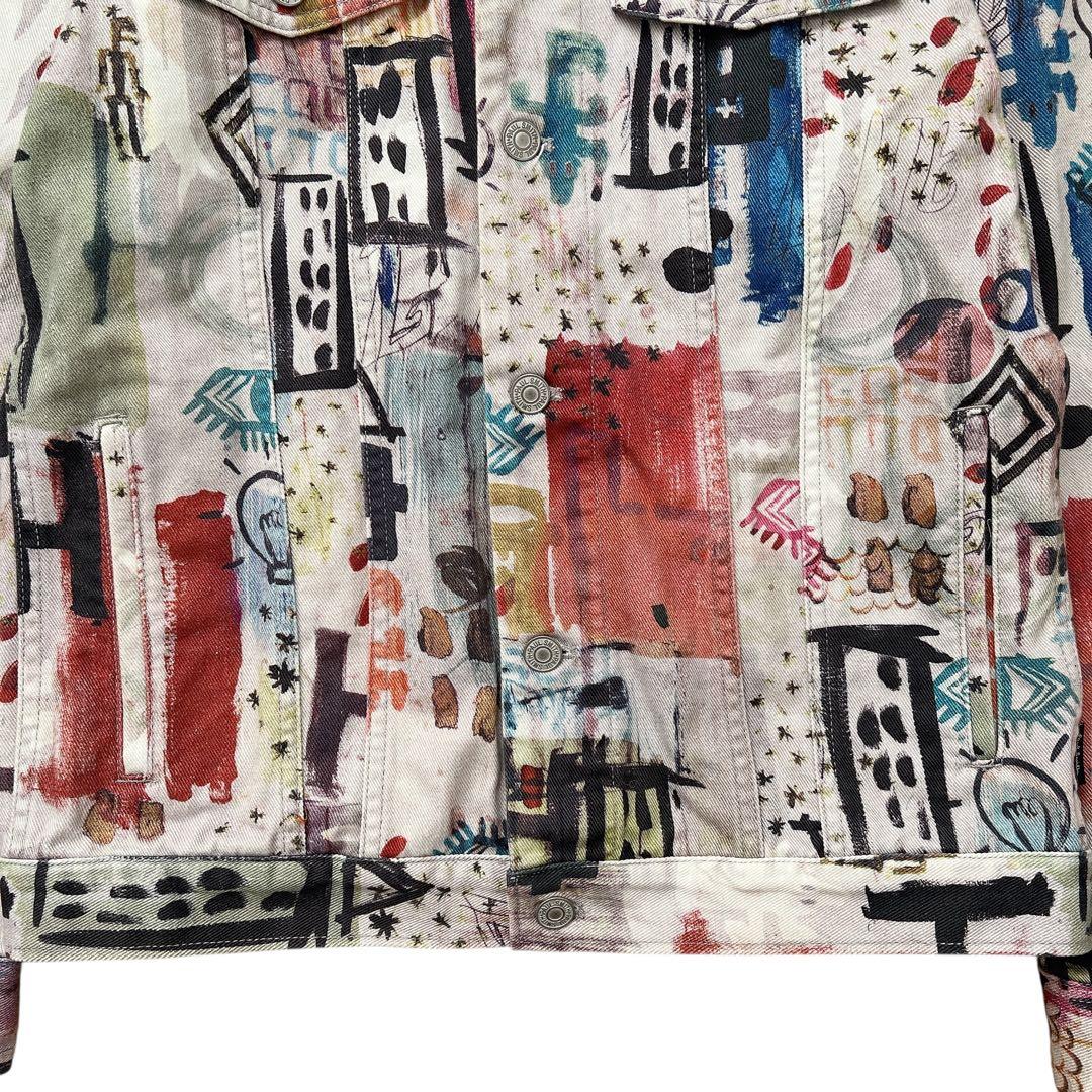 Paul Smith jeans　バスキア　ペイントジャケット　L