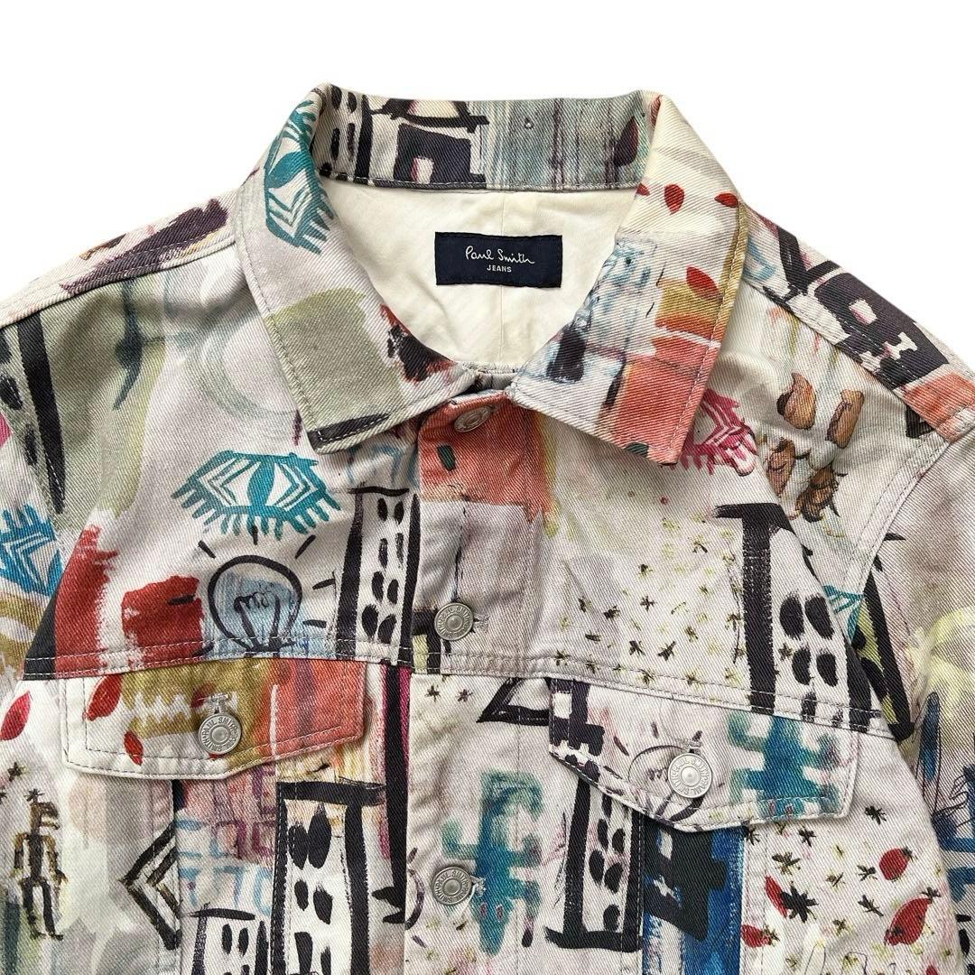 Paul Smith jeans　バスキア　ペイントジャケット　L