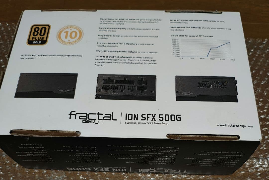 電源ユニット Fractal Design ION SFX 500G