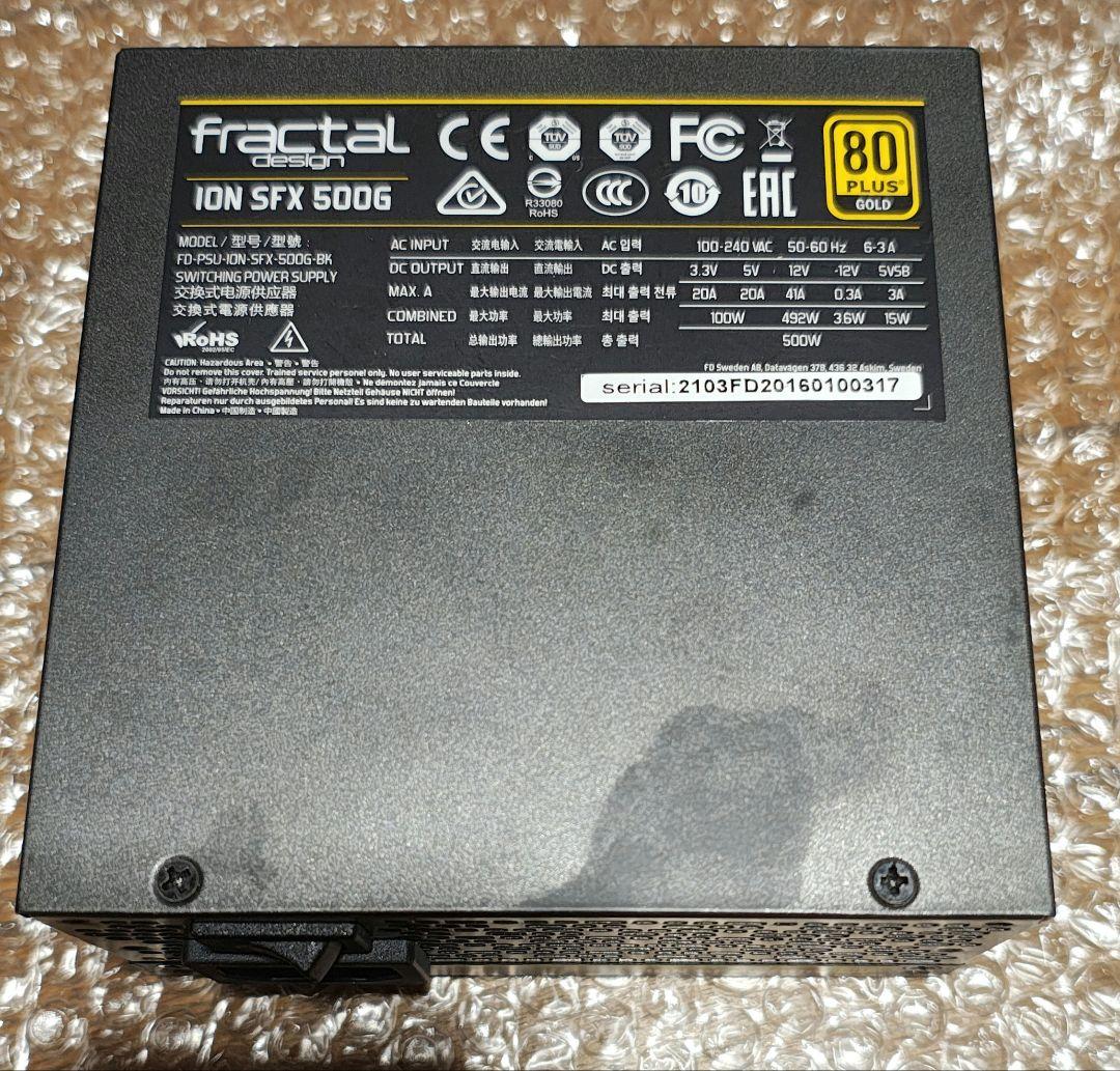 電源ユニット Fractal Design ION SFX 500G