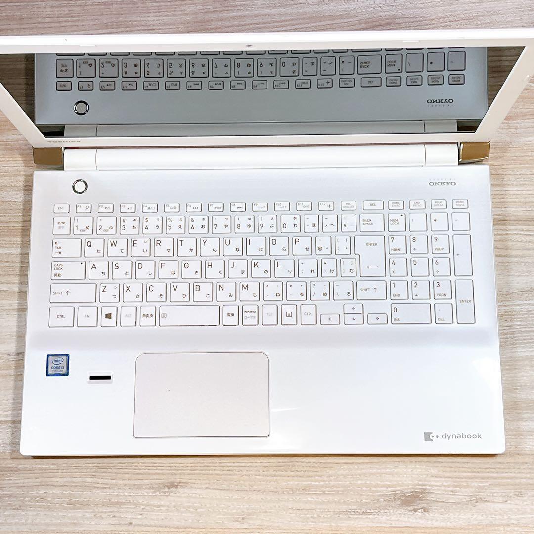 新品SSD搭載✨すぐ使えるノートパソコン✨カメラ付✨第7世代Corei3✨8GB