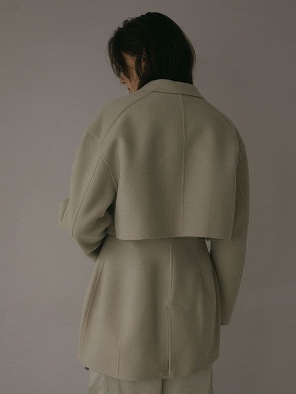 美品⭐︎ETRE TOKYO　2ピースリバージャケット　2024AW　現行品　S