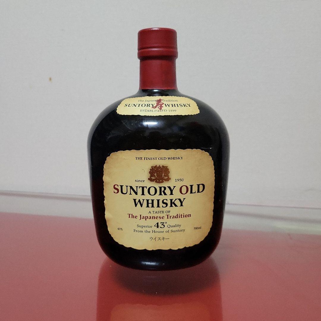 未開栓　古酒　サントリーオールド　700ml  43%　寿赤キャップ