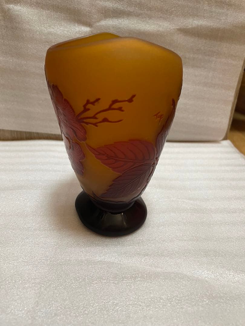 エミール　ガレ　花瓶　レプリカ