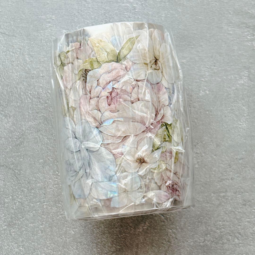 小白家文創《甜梦蓝》海外マスキングテープ　マステ 【2523】