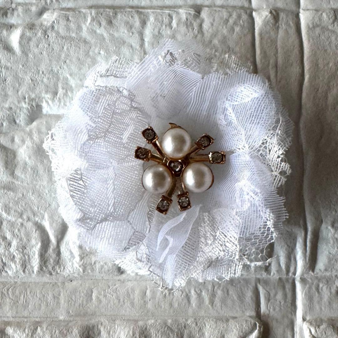 成人式　振袖　重ね衿　レース半衿　レース帯揚げ　付け袖　お飾り3個他8点セット