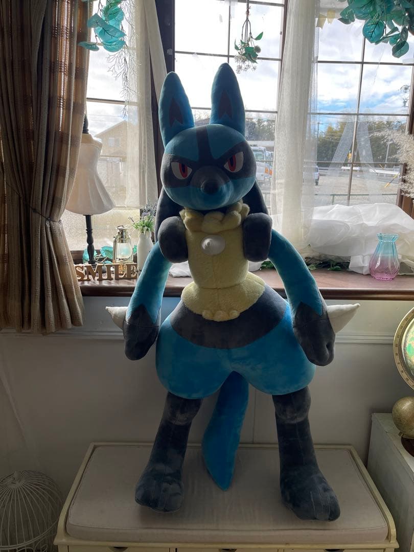 ポケモンセンター 等身大ルカリオ