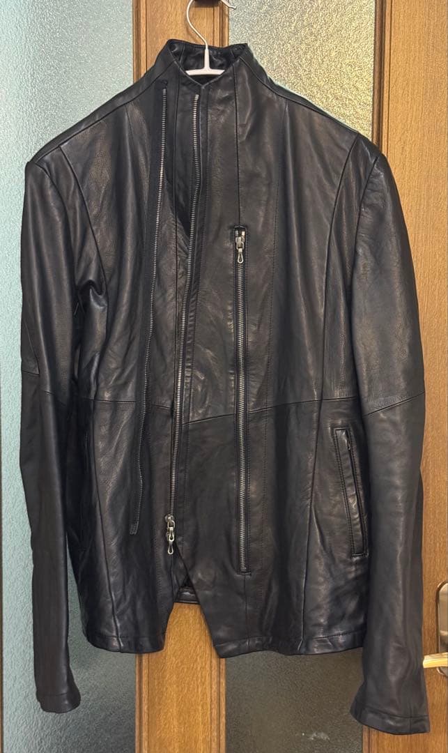 JULIUS レザーライダースジャケット