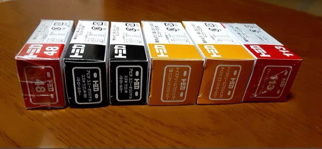 【6台セット】トミカトイズドリームプロジェクト　軽自動車セット