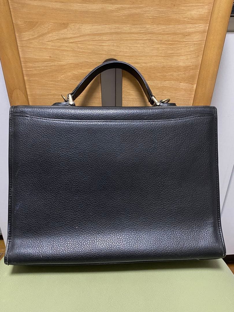 バーバリー　2way ショルダーバッグ　ビジネスバッグ　ブラック　チェック柄