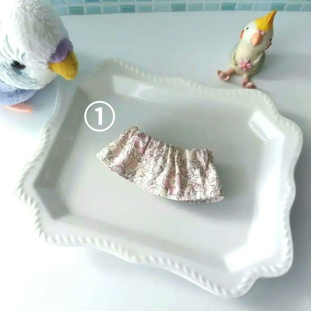 *＊ ハンドメイド　小鳥用　エリザベスカラー ＊* ふんわり柔らかタイプ