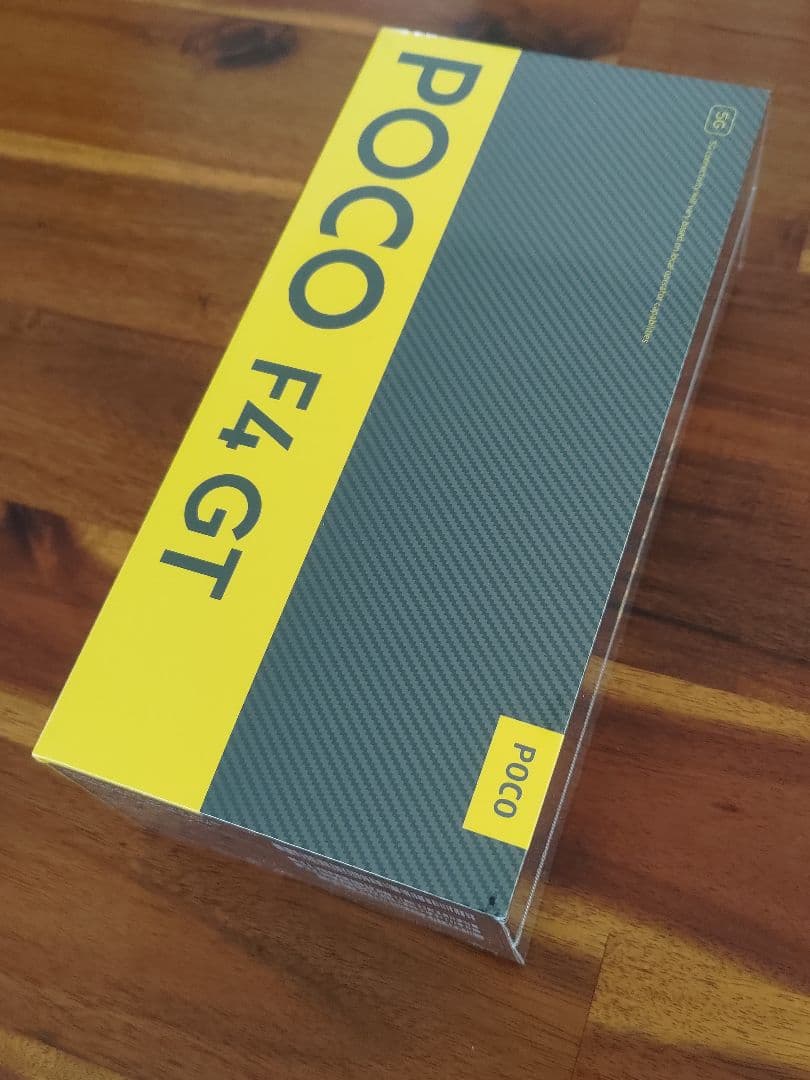 新品未開封 xiaomi POCO F4 GT ナイトシルバー 8G/128G