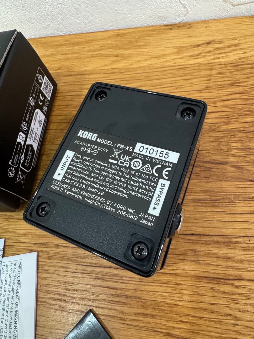 KORG Pitchblack XS [PB-XS] ペダルチューナー