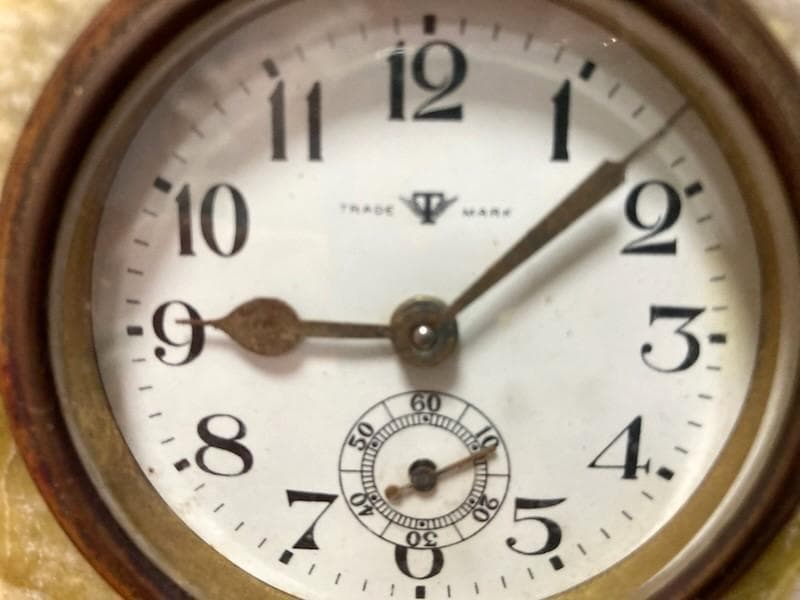 ★アンティークレトロ!! 精工舎「TRADE MARK」大理石の置時計★