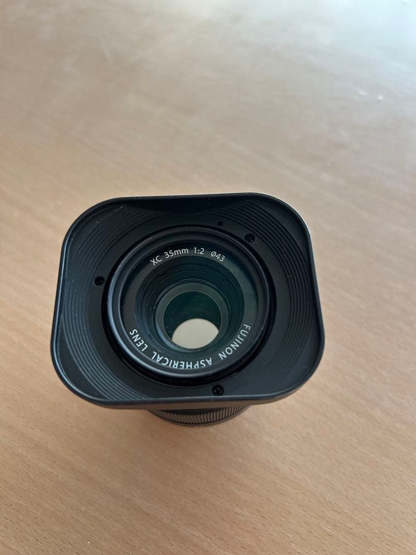 【美品】Fujifilm XC35mmF2 単焦点レンズ +保護カバーセット