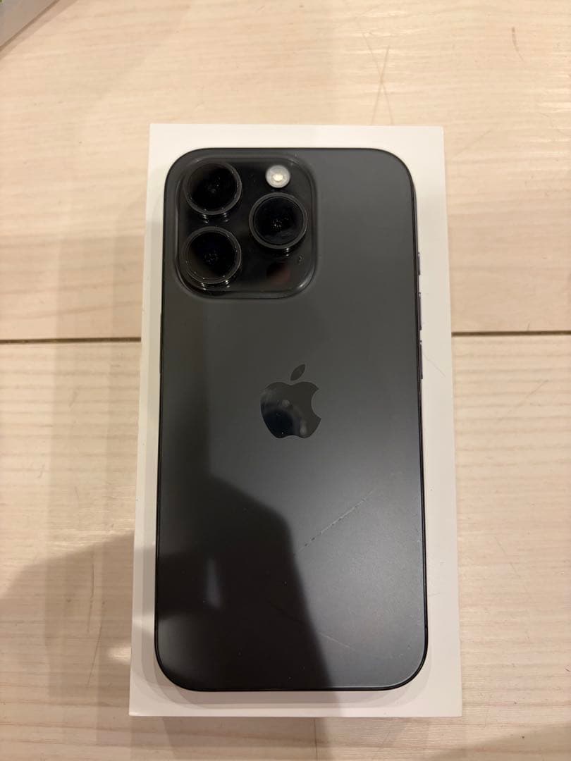 iPhone 15Pro スペースブラック