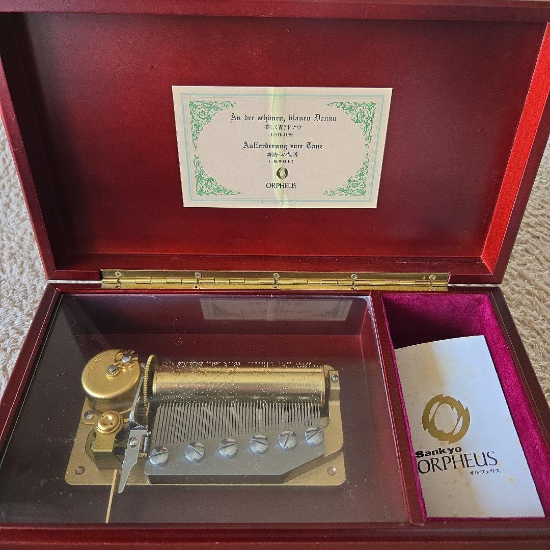 オルゴール ORPHEUS オルフェウス Sankyo DX116-EA