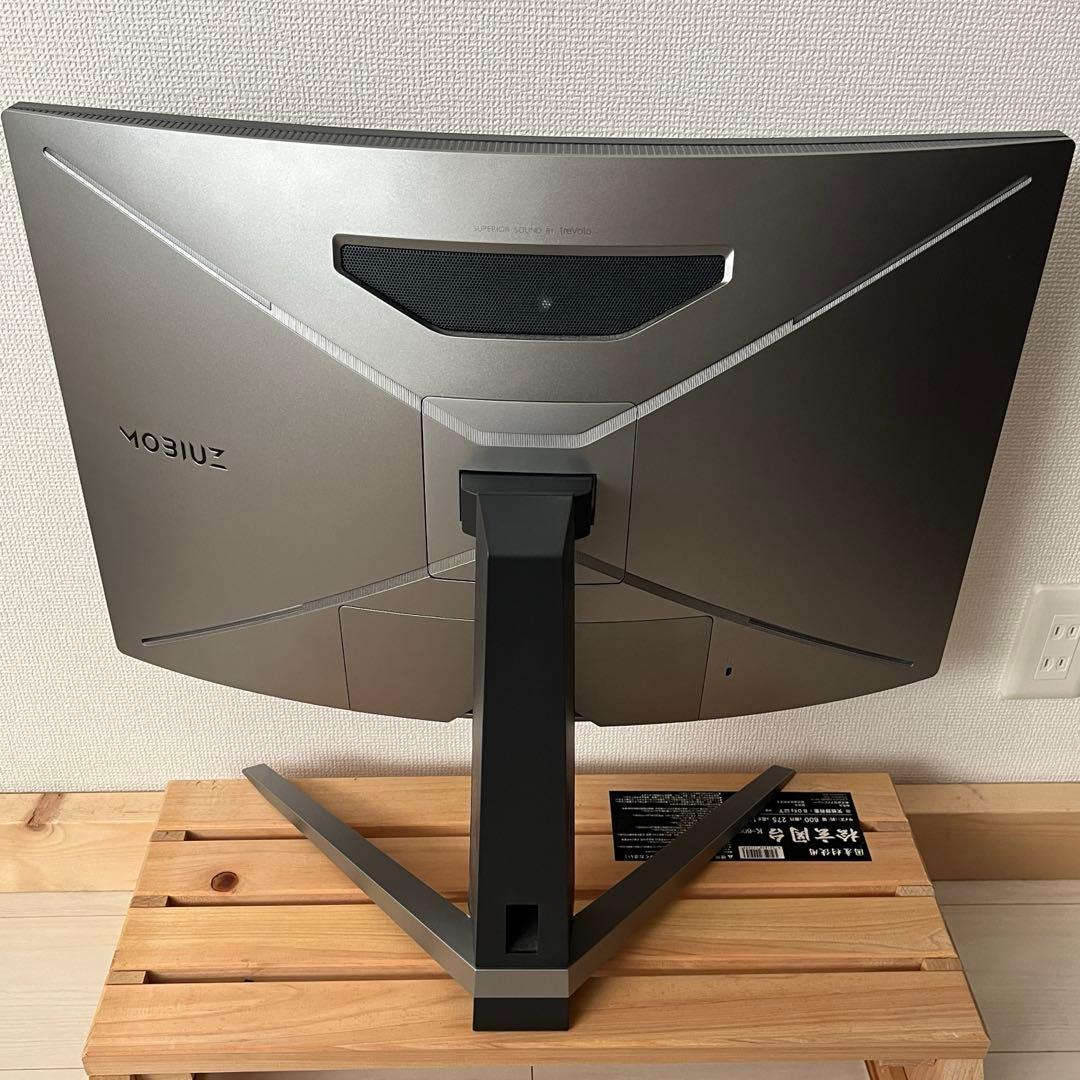 【27インチ】BenQ MOBIUZ EX2710R 湾曲ゲーミングモニター