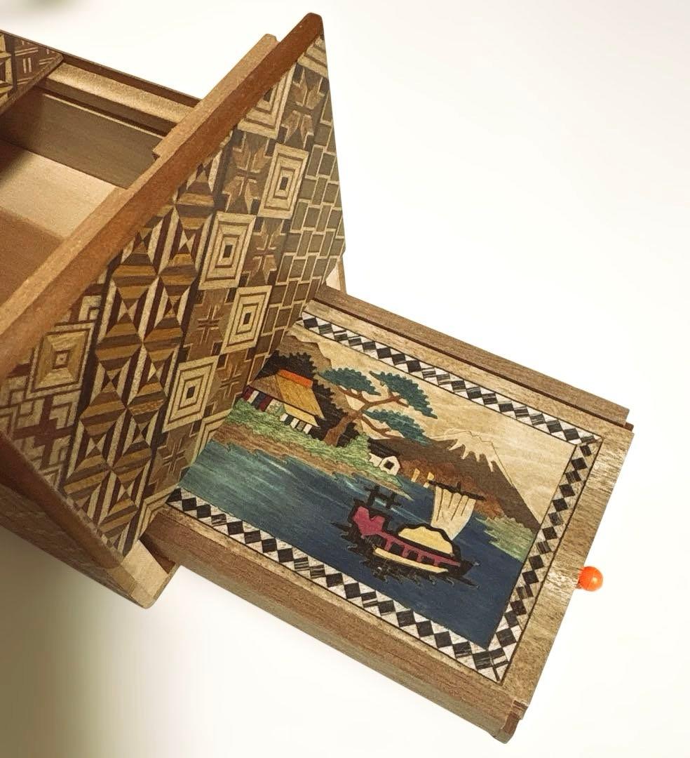 【希少・未使用品】秘密箱１０回仕掛け　５寸音入