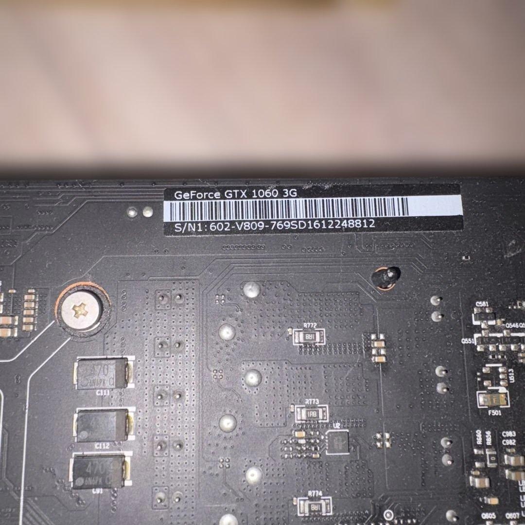 MSI GeForce GTX 1060 3G 2台セット