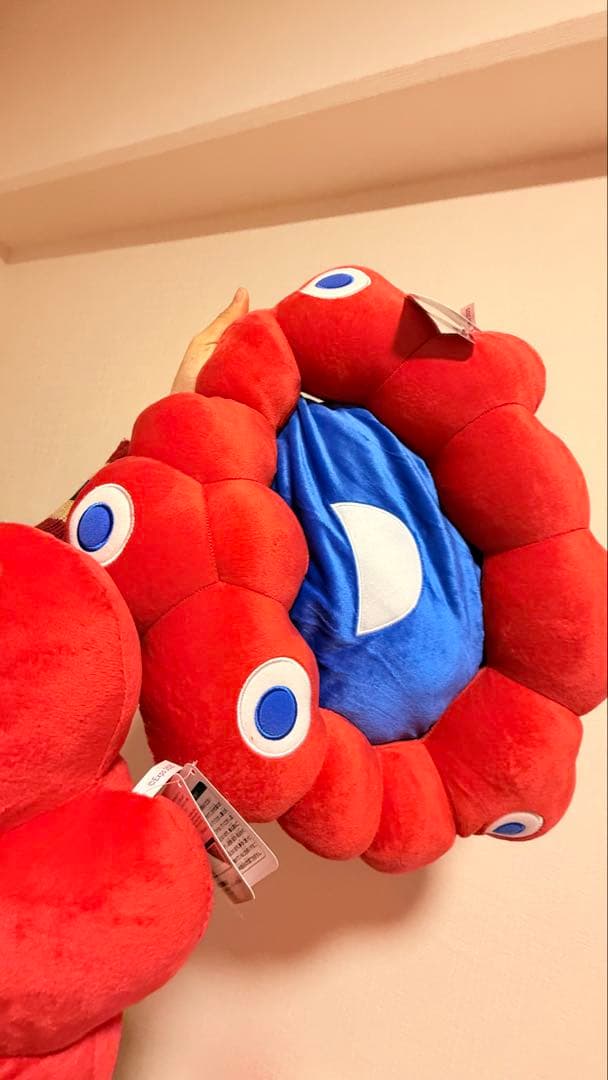 ミャクミャク ぬいぐるみ 顔 大サイズ 関西万博expo2025 クッション