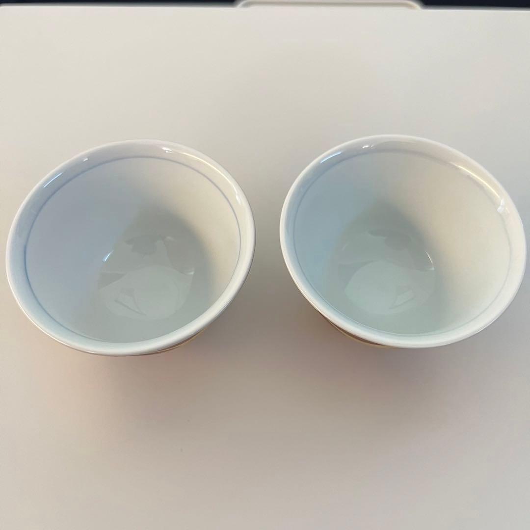 琥山窯　ぐい呑み　バーバリー　ハンカチ　深川製磁　ワインカップ