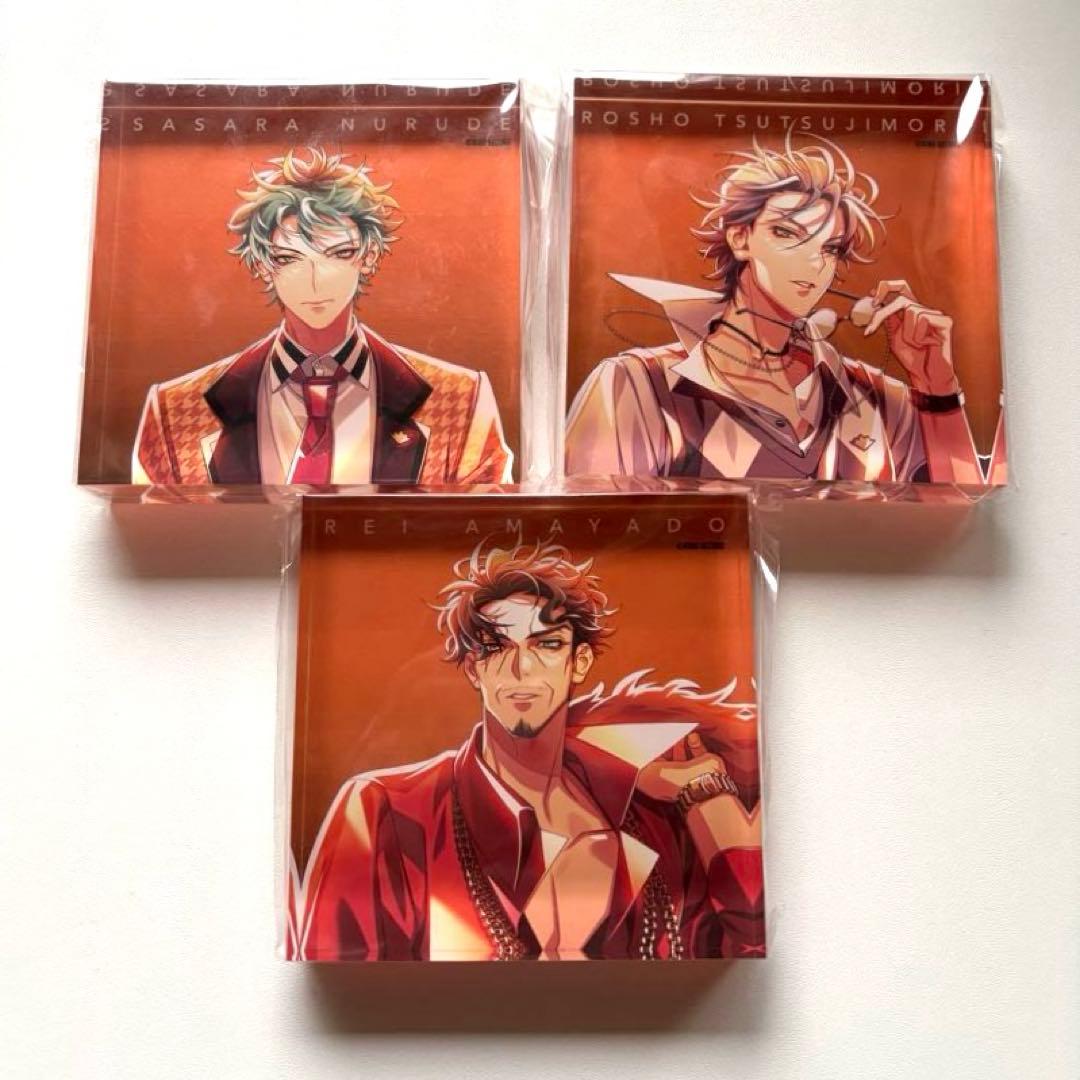 ヒプノシスマイク ELR特典アク リルブロック 白膠木簓 躑躅森盧笙 天谷奴零