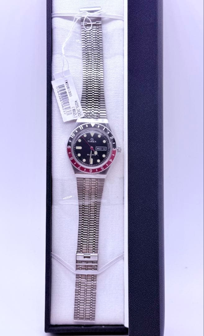 【未使用】TIMEX Q メタルベルト ユニセックス 正規品 TW2U61300