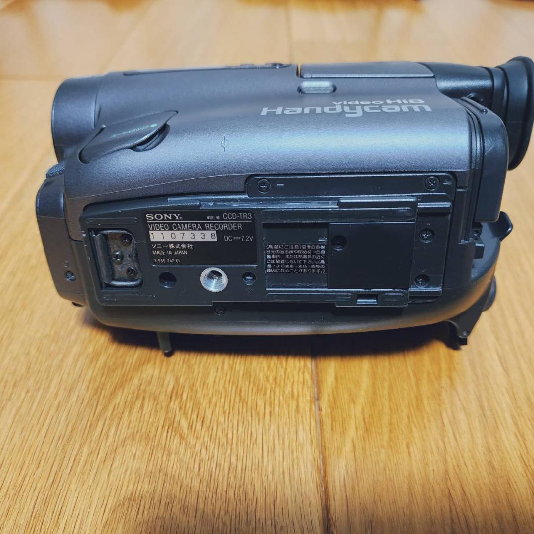 【動作確認済】高画質 SONY Hi8 8ミリ ビデオカメラ ステーションセット