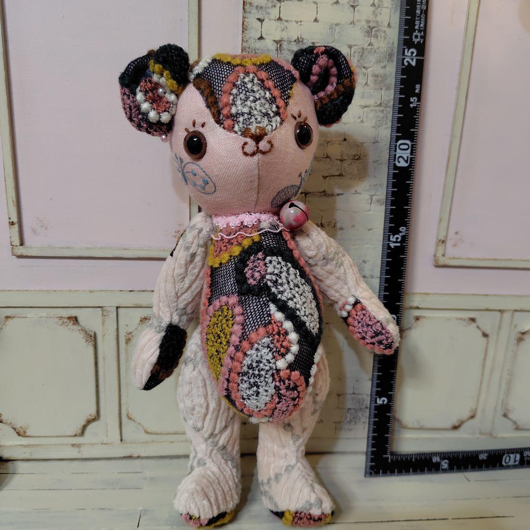 ゆ*こ様 【オークションです】ミナペルホネン＊ハンドメイド＊ぬいぐるみ＊テディベ