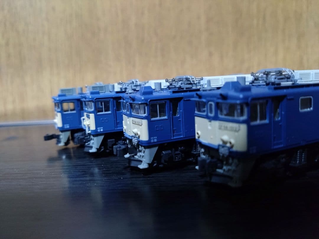 EF64 原色４重連セット