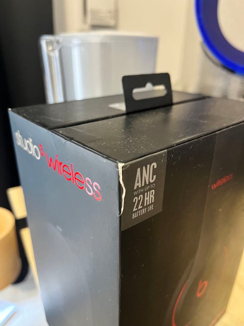 Beats Studio3 Wireless ヘッドフォン レッド 10年