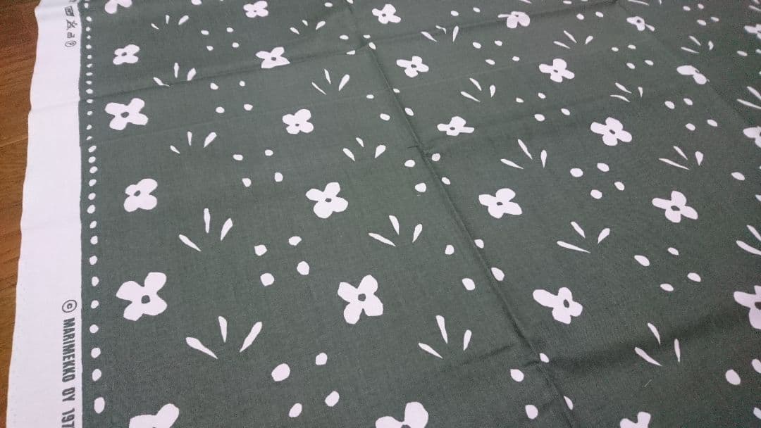 未使用 マリメッコ ヴィンテージ  クッカケト 生地  石本藤雄