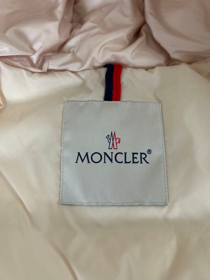 モンクレール　ベビー　ダウン　ピンク