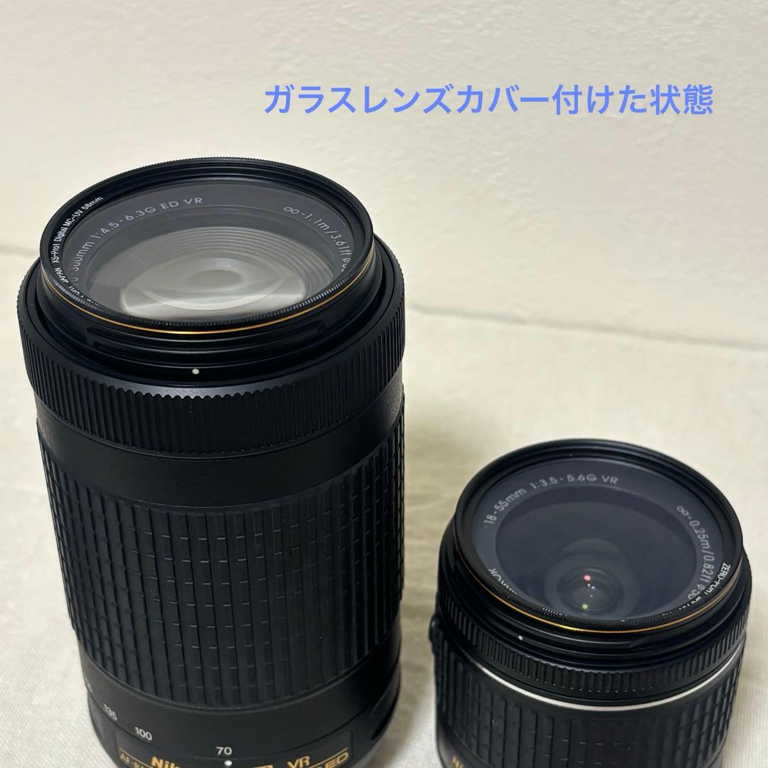【極美品】使用回数少　Nikon D5600 ダブルズームキット