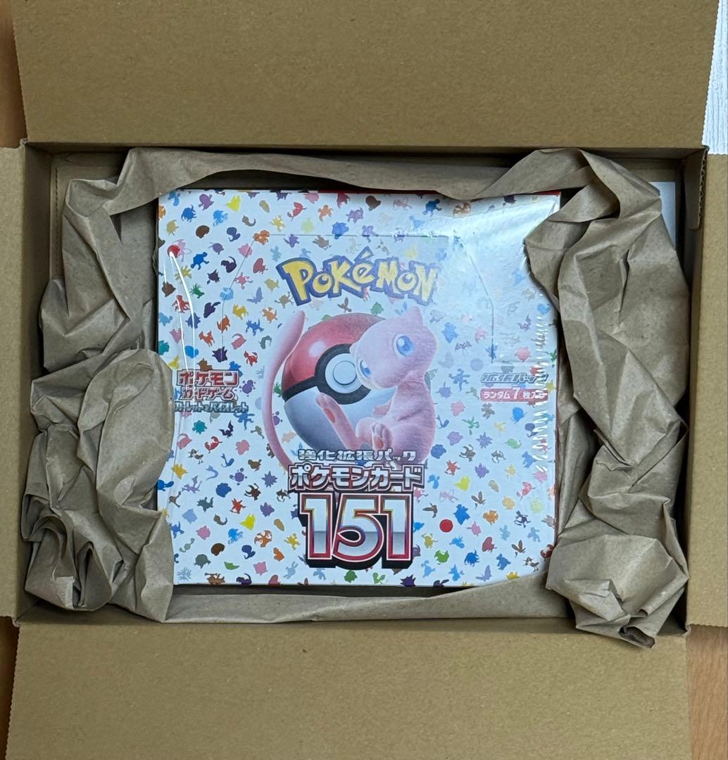 ポケモンカード 151 BOX　シュリンク付き
