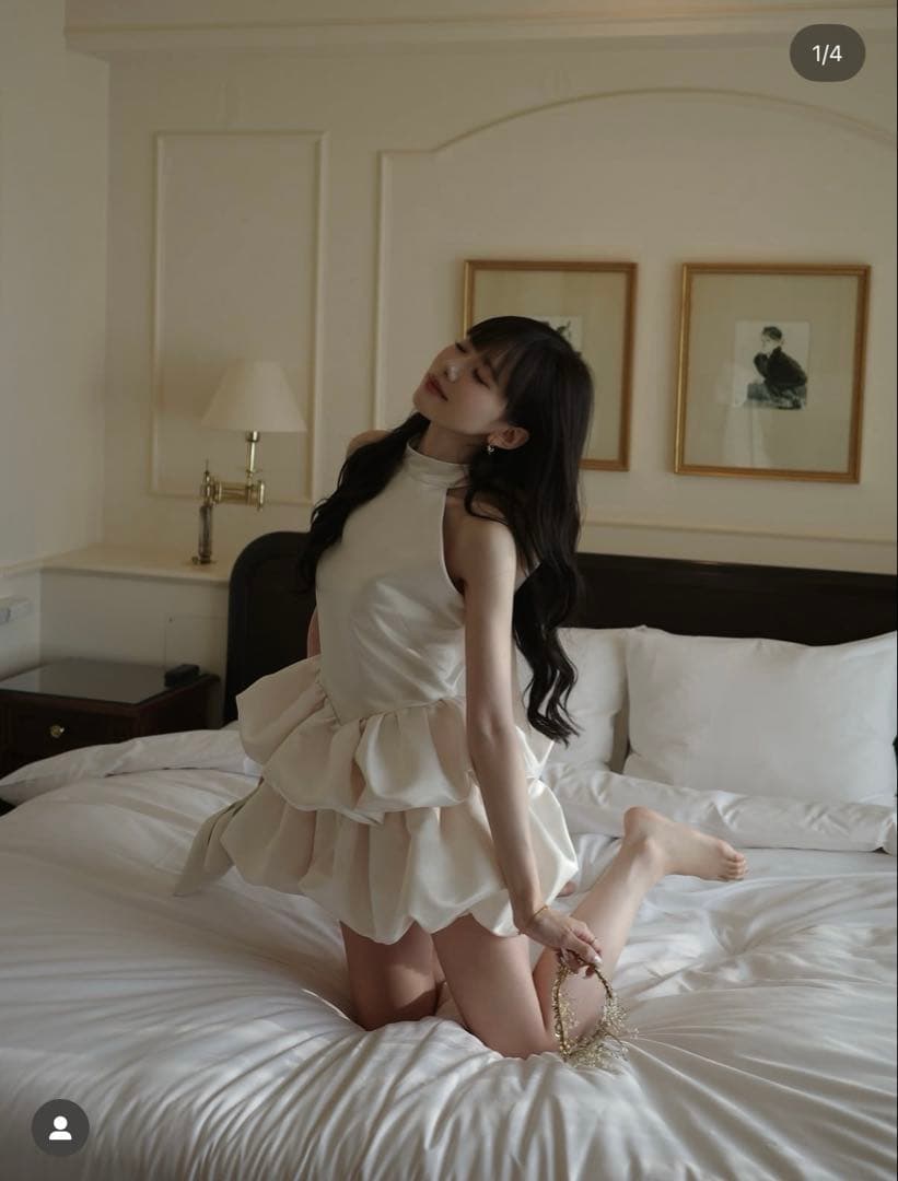 楓【THE TOE】 Etoile Balloon Dress