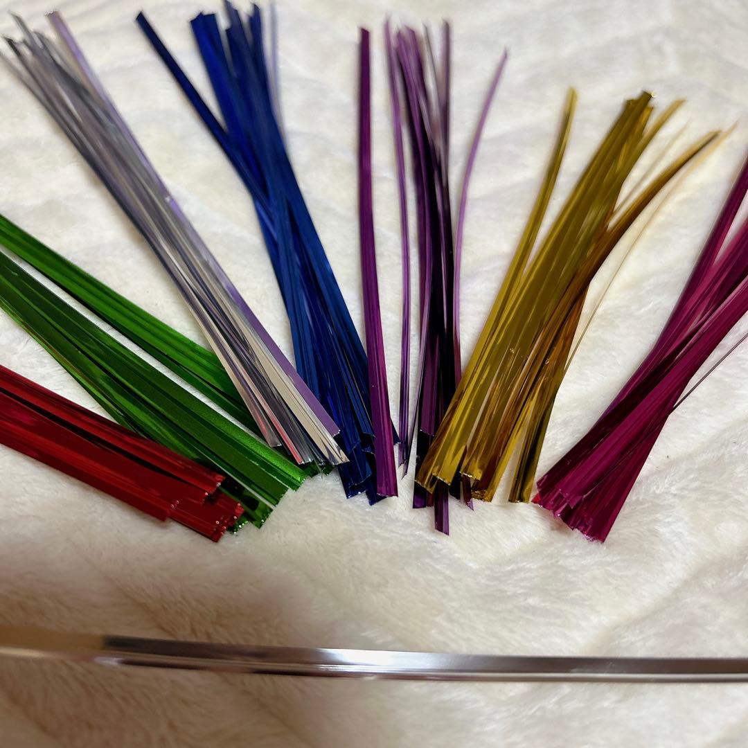 ラッピングタイ プレゼント バレンタイン ハロウィン モール 梱包 未使用