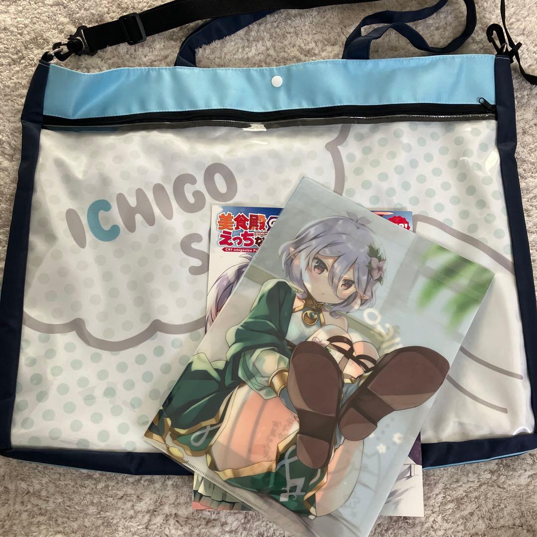 C97 いちごさいず 新刊+グッズセット+サイン入りフルカラートートバッグ