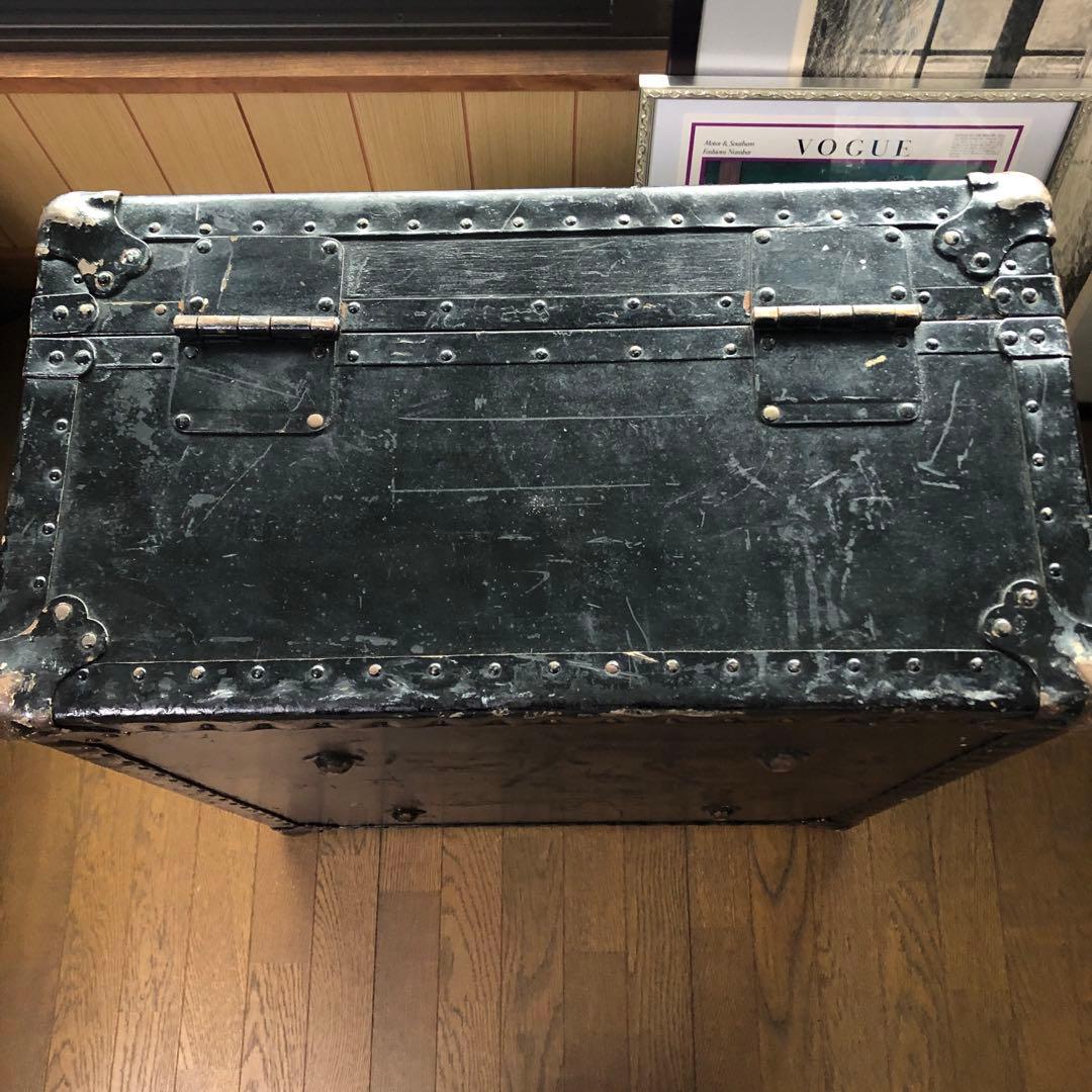 限定お値下げ！ヴィンテージ　レトロ　トランク　特大トランクケース