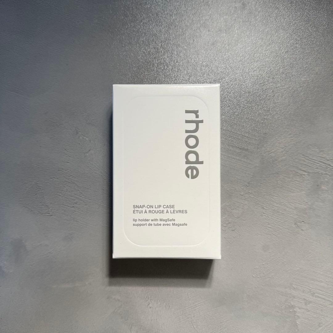 iPhoneアクセサリー rhode snap-on lip case white