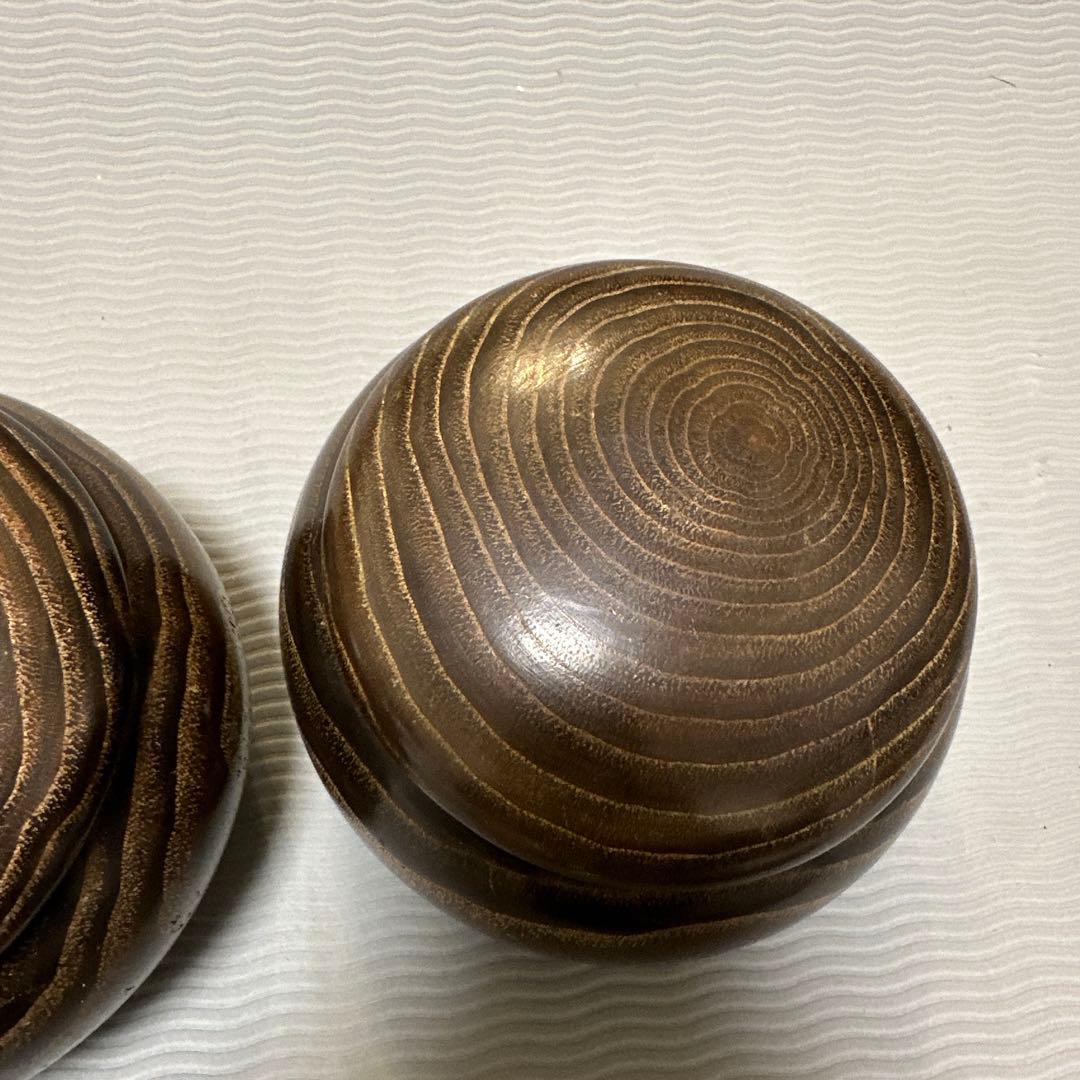 日向特産蛤碁石，美品　蛤碁石　那智黒石　 特製。碁石，砗磲，囲碁