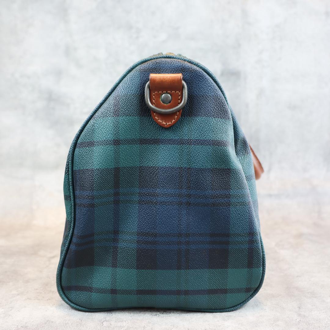 POLO RALPH LAUREN チェック柄 ハンドバッグ ボストンバッグ