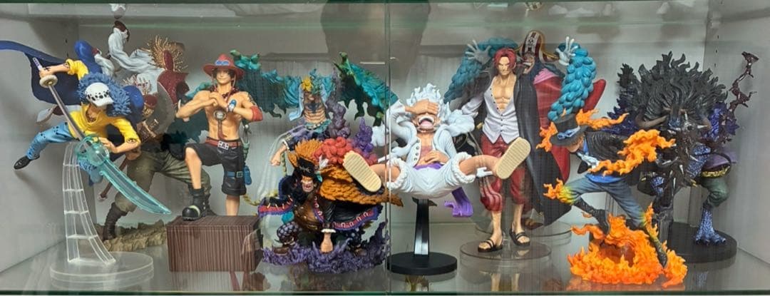 一番くじ　ワンピース　 魂豪示像　4種セット