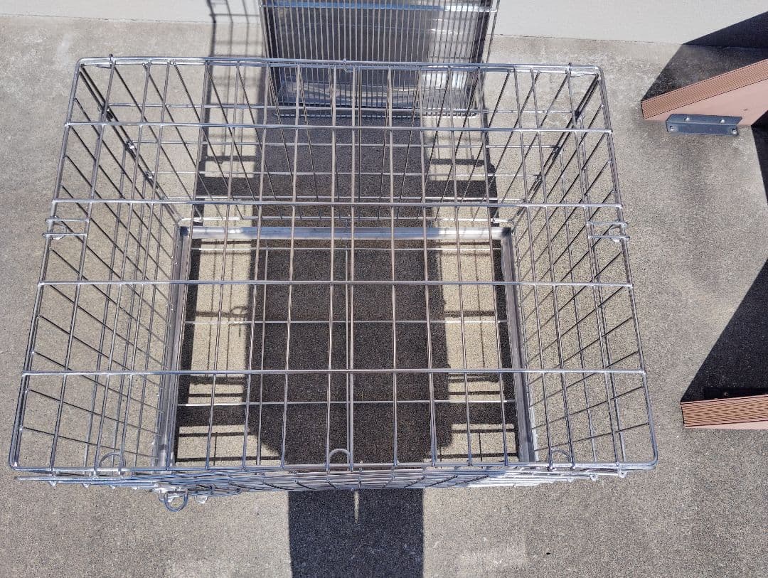 ハチコウ ステンレスケージＭ−ＳＯＰ 長面開 美品