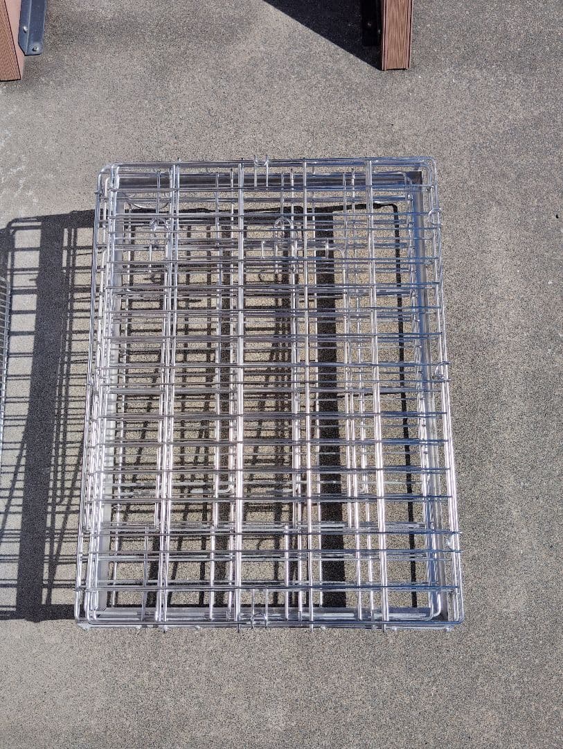 ハチコウ ステンレスケージＭ−ＳＯＰ 長面開 美品