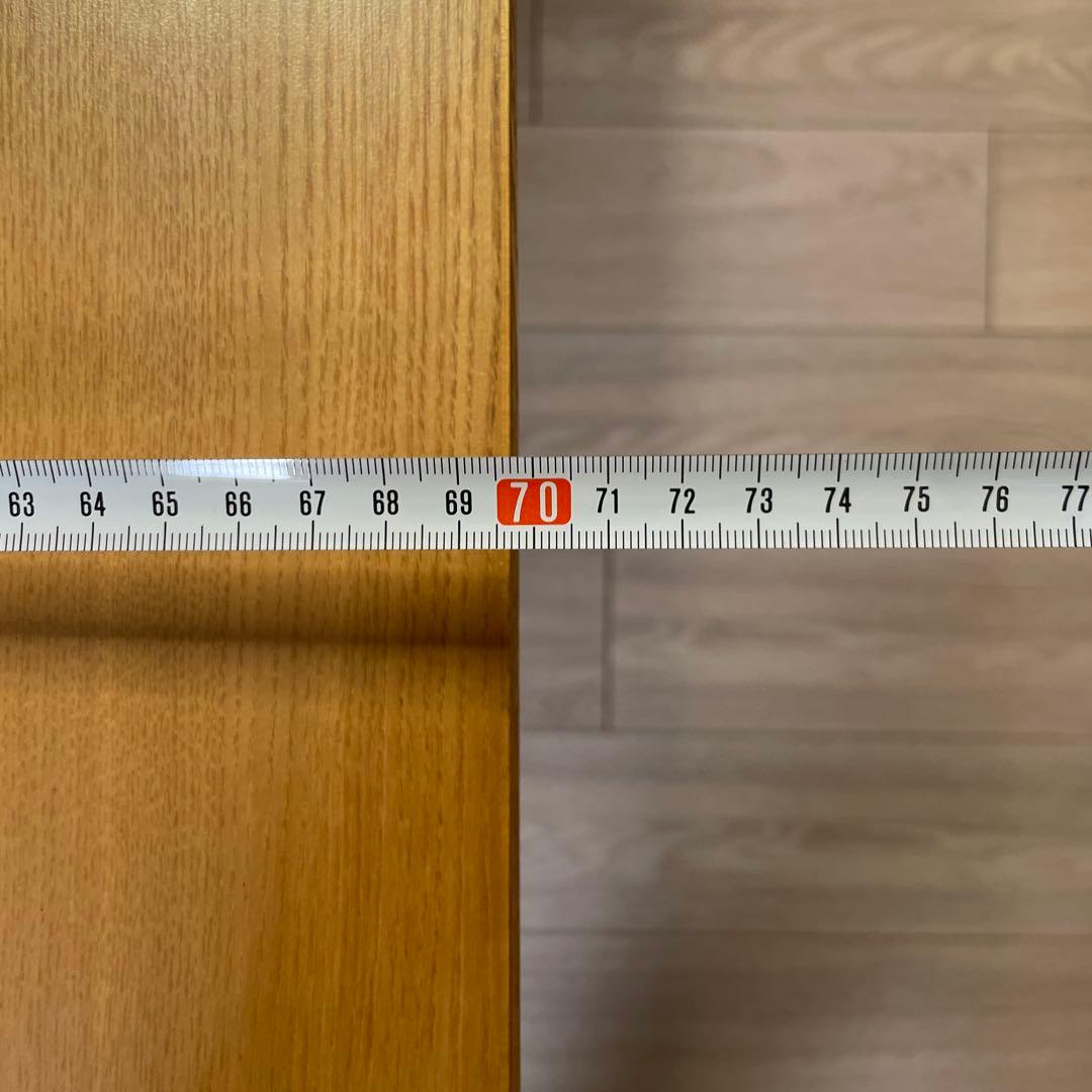 【6/20処分・最終値下げ】ナガノインテリア ナチュラルウッド 長方形テーブル