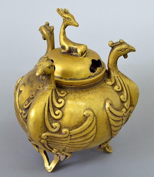 アンティーク 香炉 ＊ 中国美術 工芸