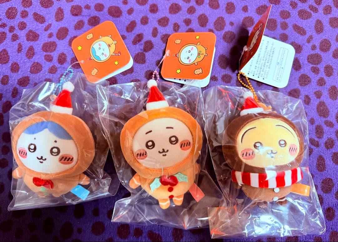 新品 ちいかわ ハチワレ うさぎ クリスマスマスコット 9点セット